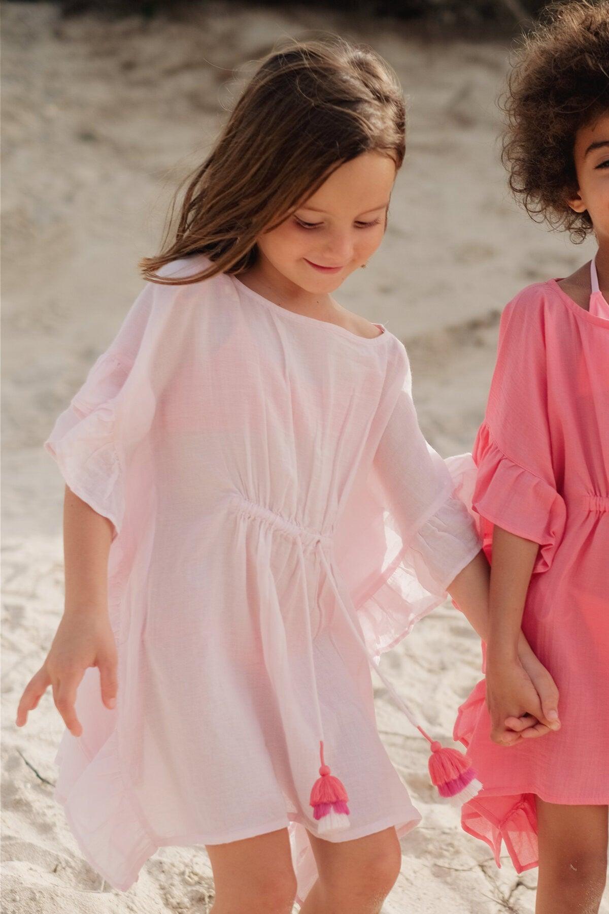 Caftan fashion rose pale