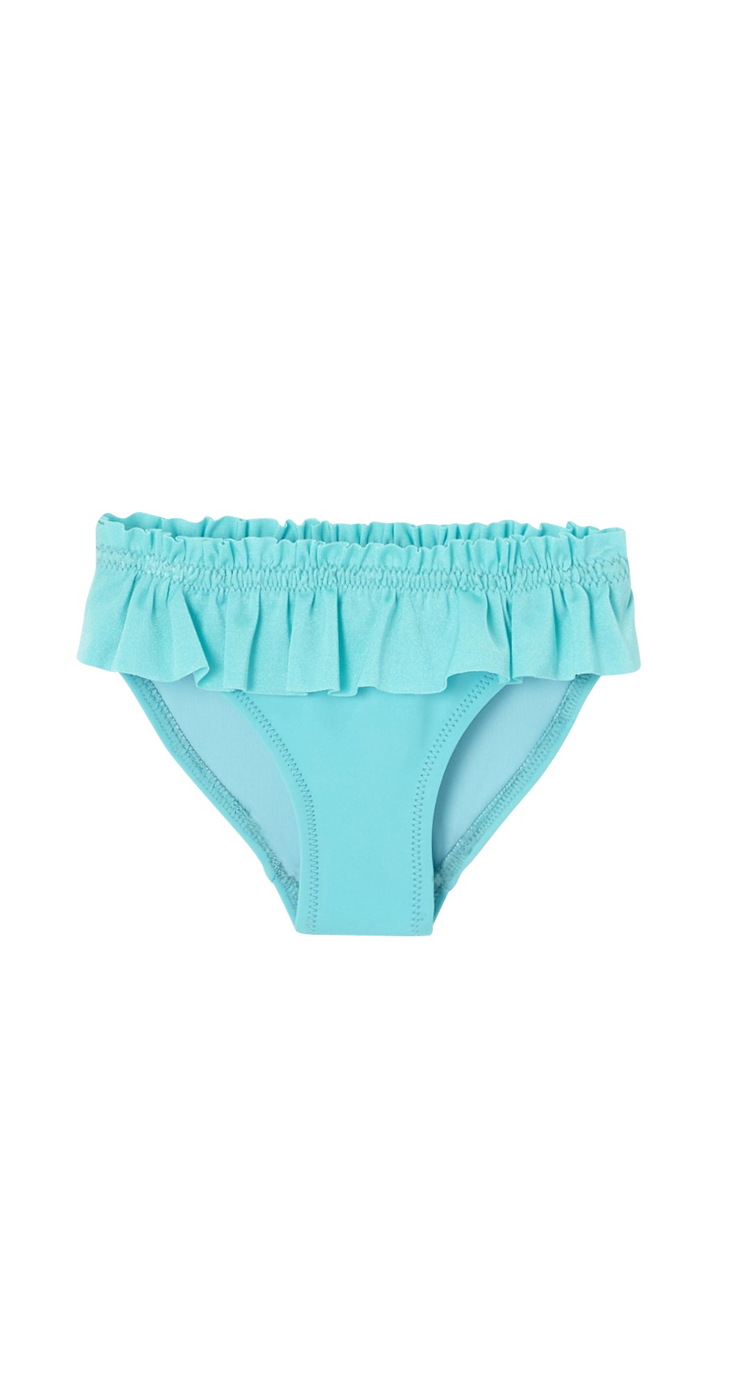 Baby girl swimwear anti UV UPF50+ aqua blue