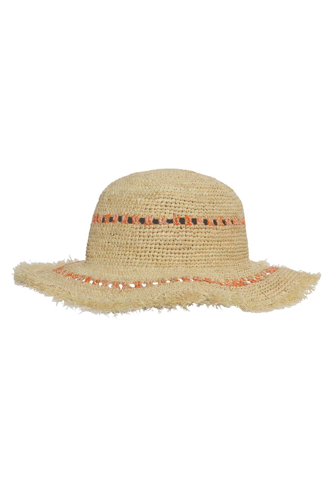 Chapeau de plage fille, raphia | GIVERNY
