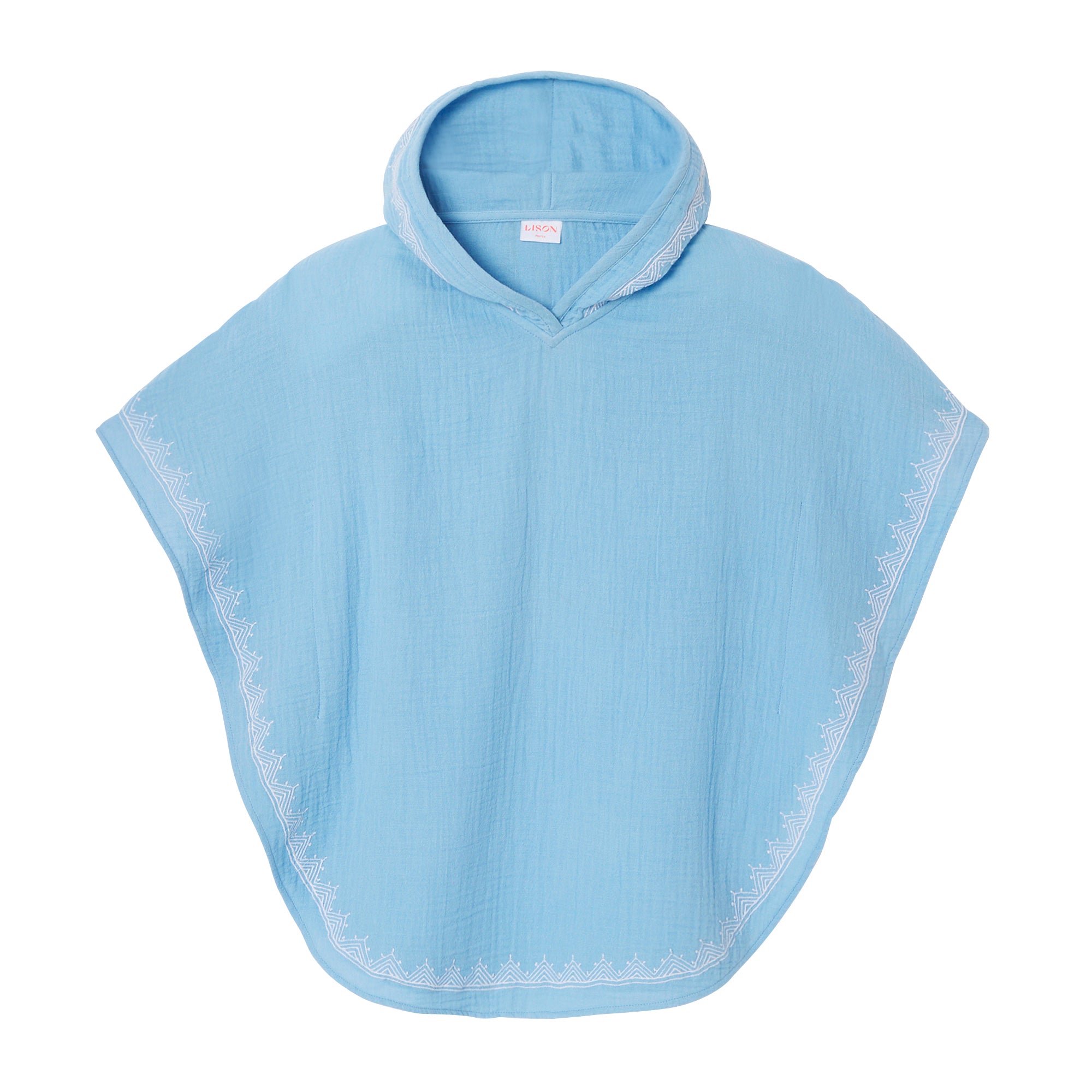 Hooded coverup, Sky Blue | HOODIE