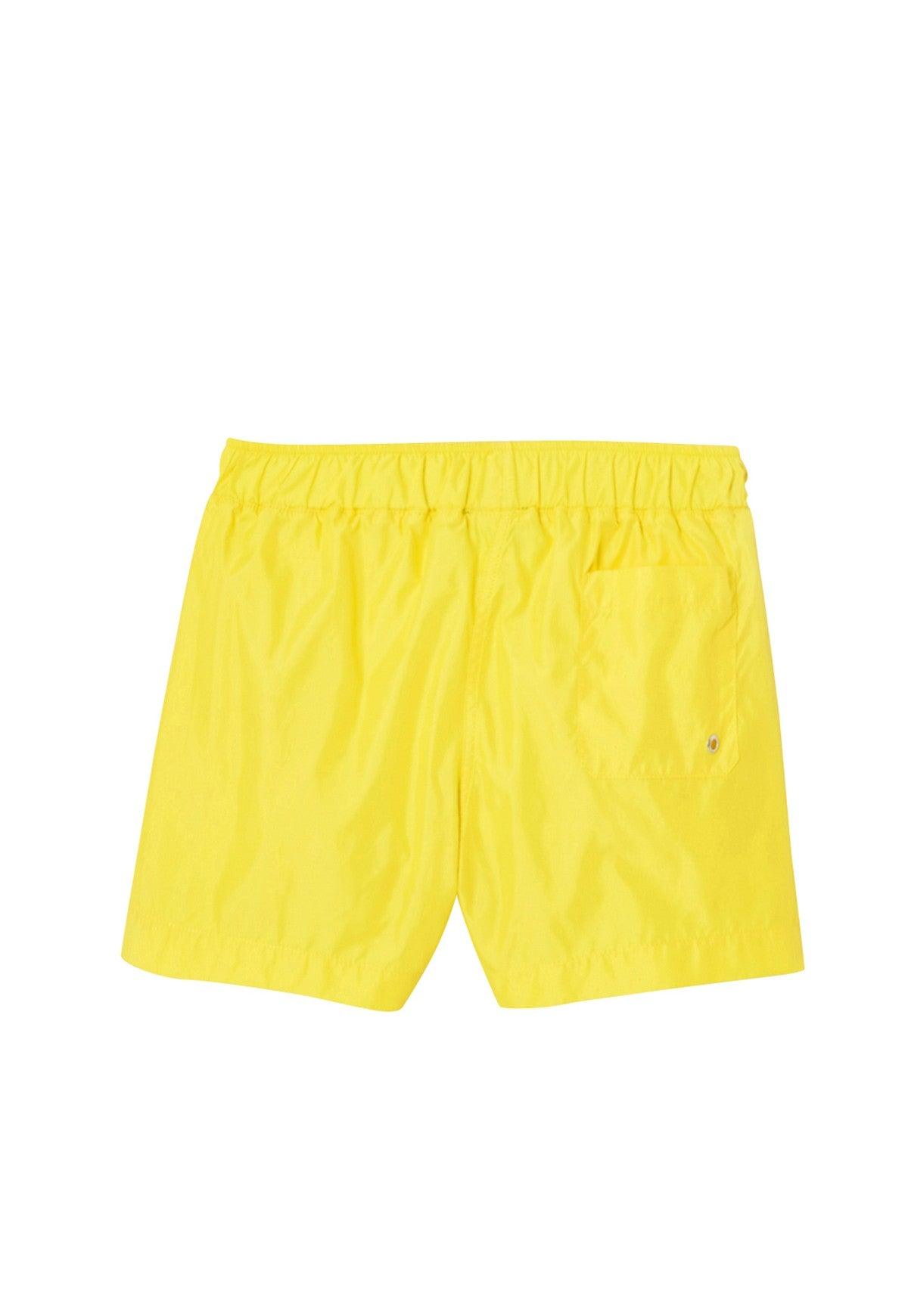 Short de bain garçon, jaune - Lison Paris